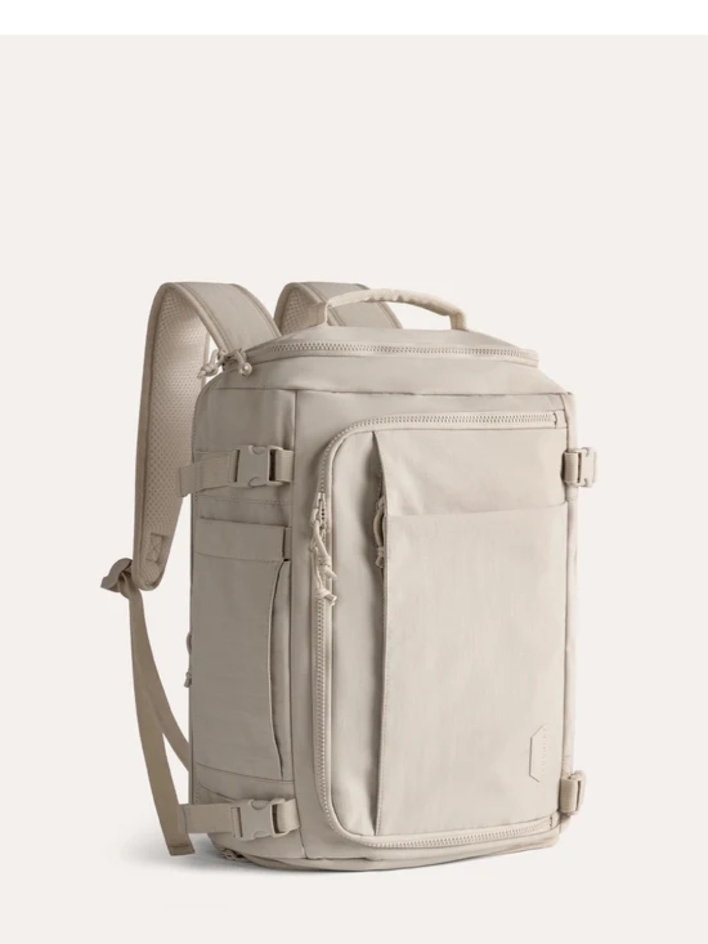 Bag Smart Men's And Women Convertible Travel Backpack in Light Beige - Picture 10 of 13